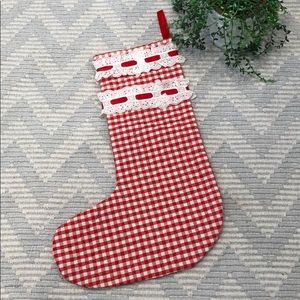 Vintage Christmas stocking